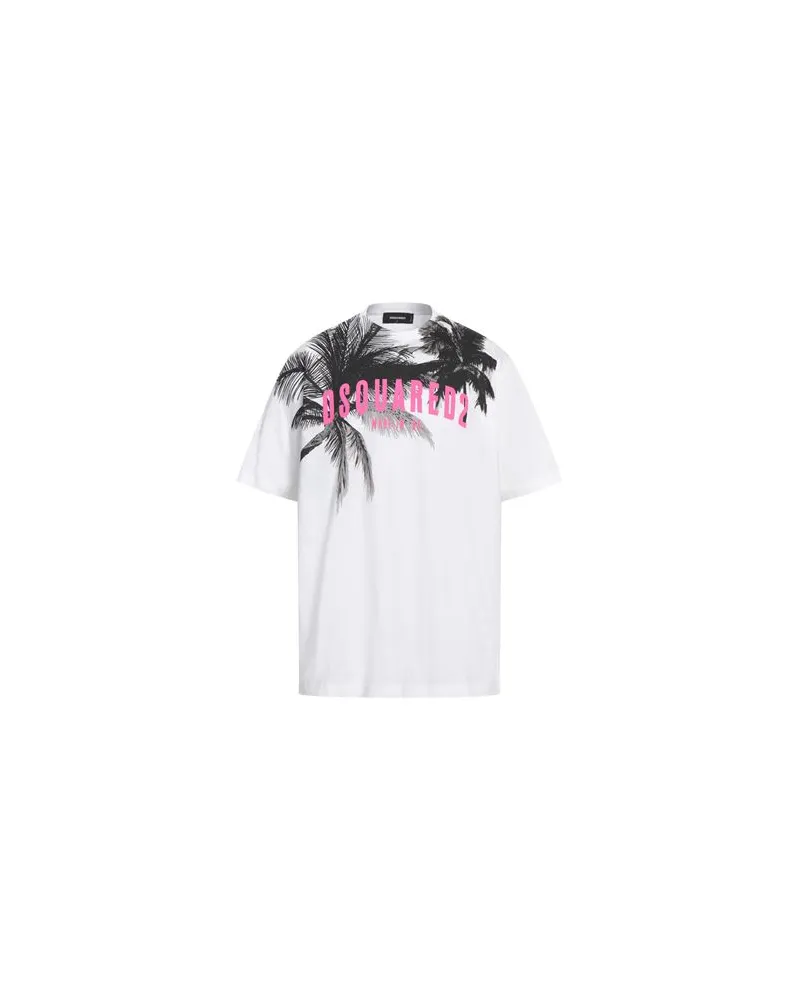 Dsquared2 TOPS - T-shirtsauf YOOX.COM Weiß