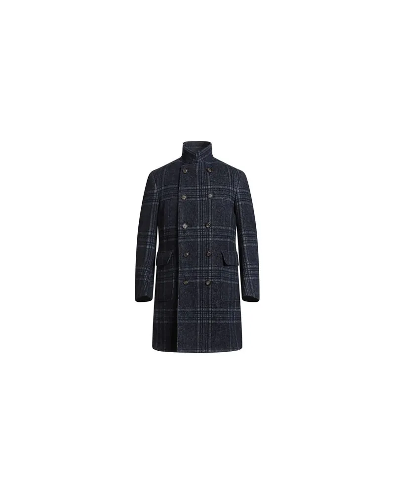 Eleventy JACKEN & MÄNTEL - Mäntelauf YOOX.COM Marineblau