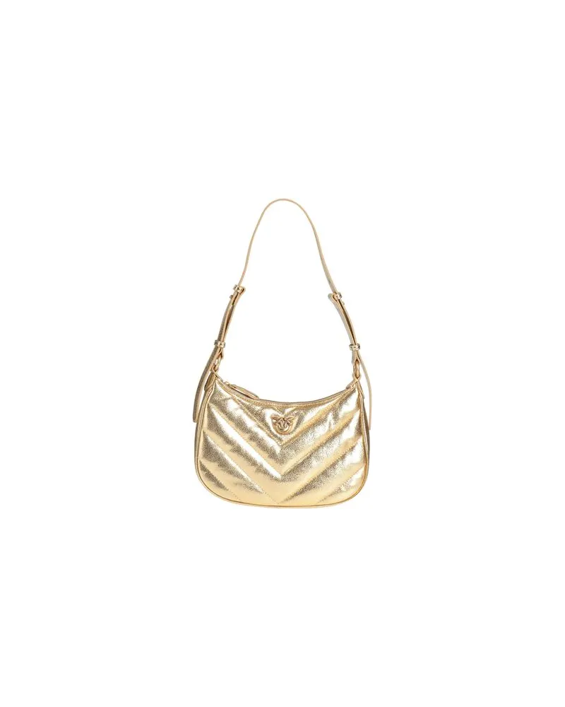 Pinko TASCHEN - Schultertaschenauf YOOX.COM Platin