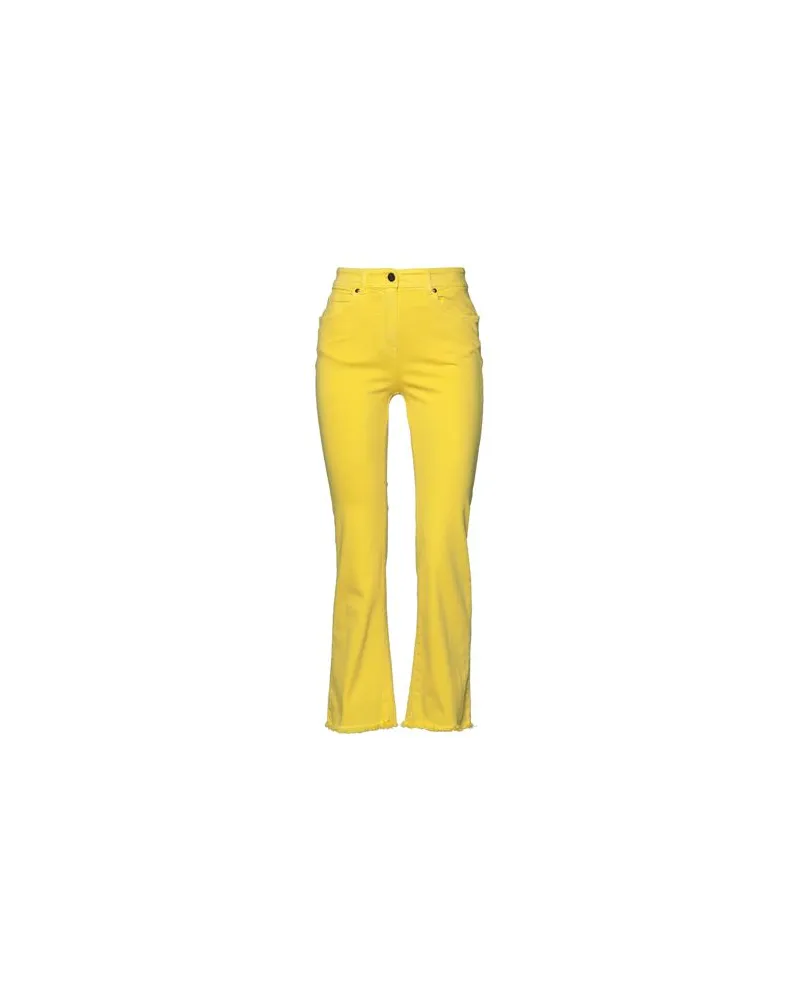 Clips More HOSEN & RÖCKE - Jeanshosenauf YOOX.COM Gelb