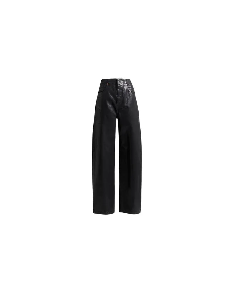 Maison Margiela HOSEN & RÖCKE - Jeanshosenauf YOOX.COM Schwarz