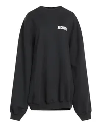 VETEMENTS Sweatshirt Schwarz