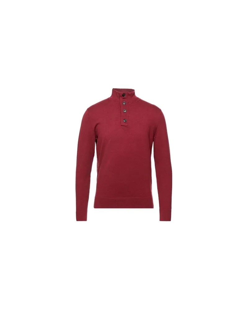 Tommy Hilfiger STRICKWAREN - Rollkragenpulloverauf YOOX.COM Bordeaux