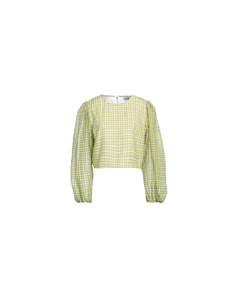 Ganni TOPS - Topsauf YOOX.COM Limettengrün