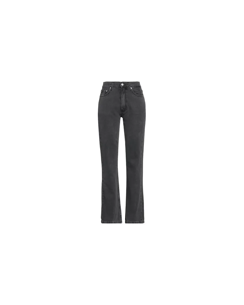 Calvin Klein HOSEN & RÖCKE - Jeanshosenauf YOOX.COM Schwarz