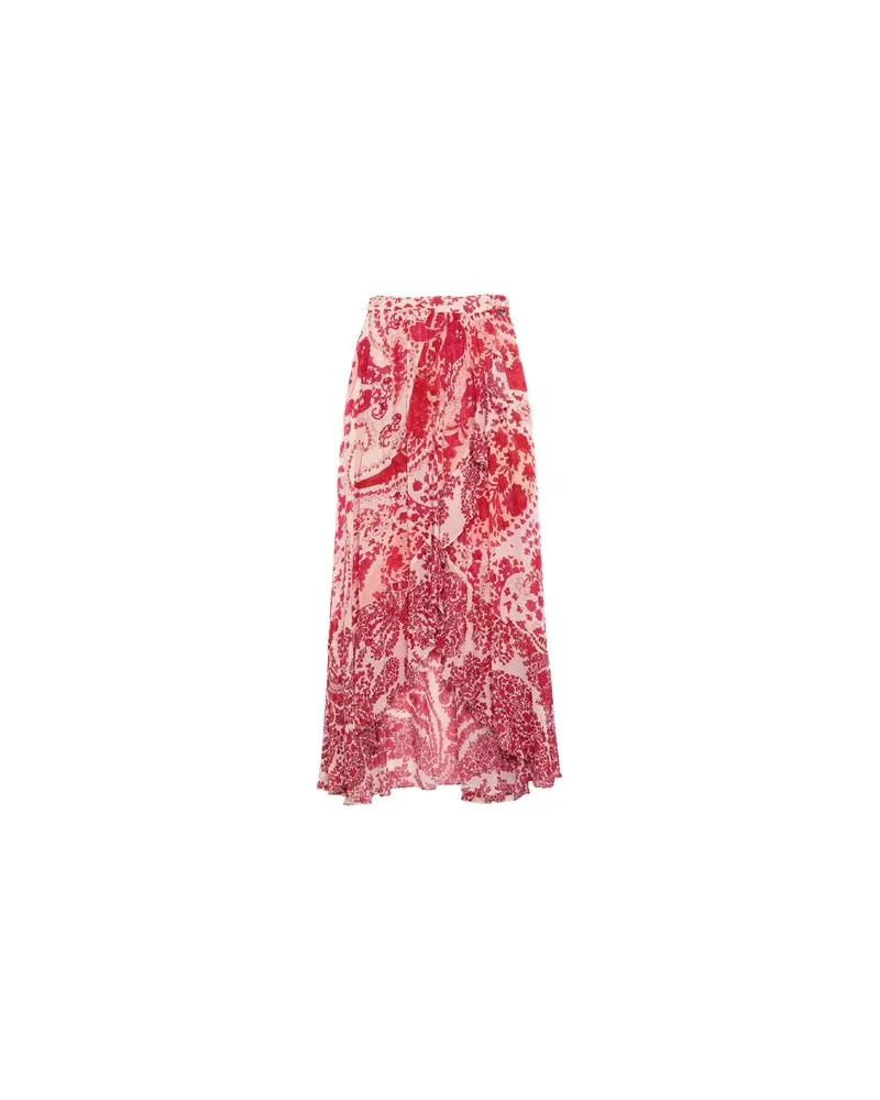 Twin-Set HOSEN & RÖCKE - Midi-Röckeauf YOOX.COM Rot