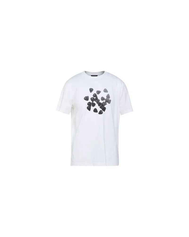 A.P.C. TOPS - T-shirtsauf YOOX.COM Weiß