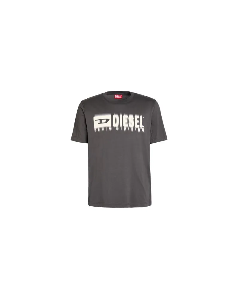 Diesel TOPS - T-shirtsauf YOOX.COM Braungrau