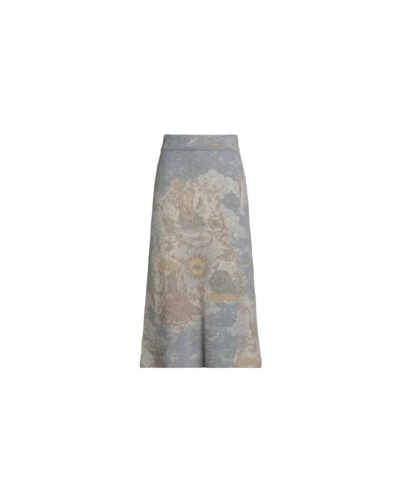 La DoubleJ HOSEN & RÖCKE - Midi-Röckeauf YOOX.COM Taubenblau