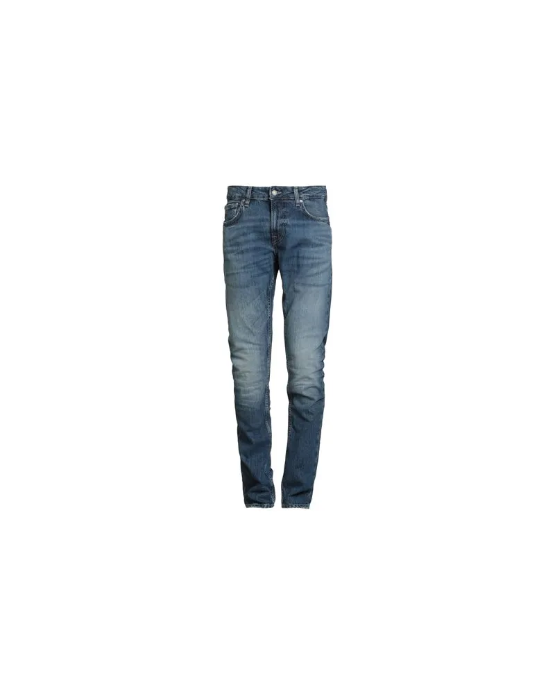Guess HOSEN & RÖCKE - Jeanshosenauf YOOX.COM Blau