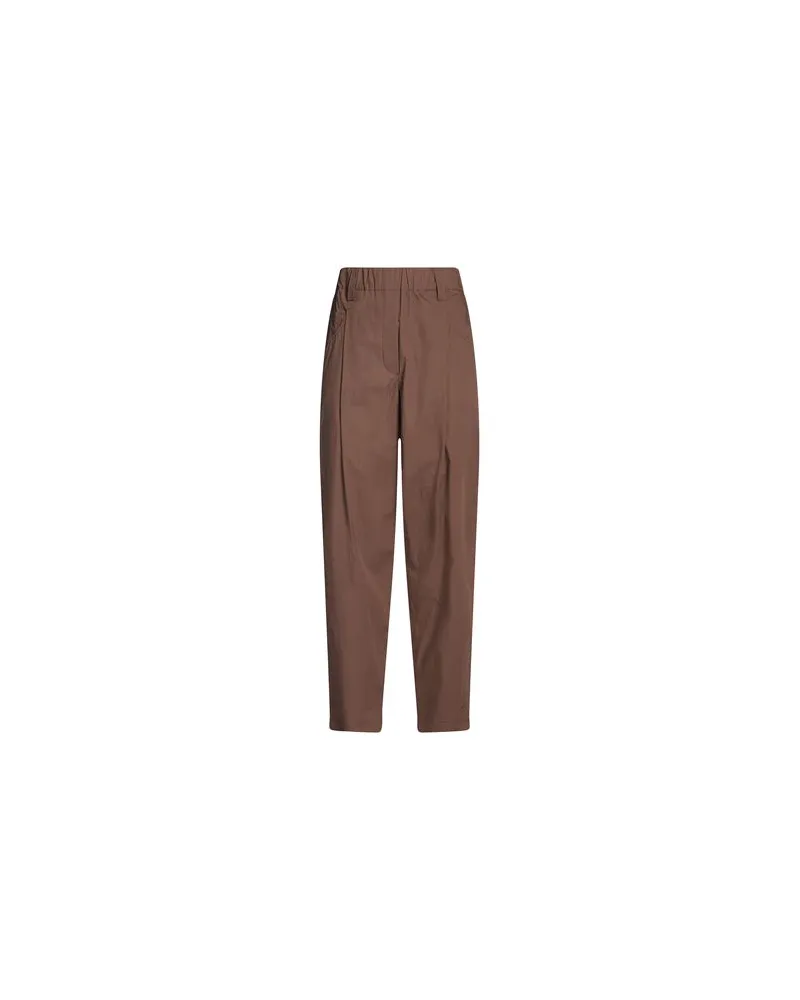 Brunello Cucinelli HOSEN & RÖCKE - Hosenauf YOOX.COM Dunkelbraun