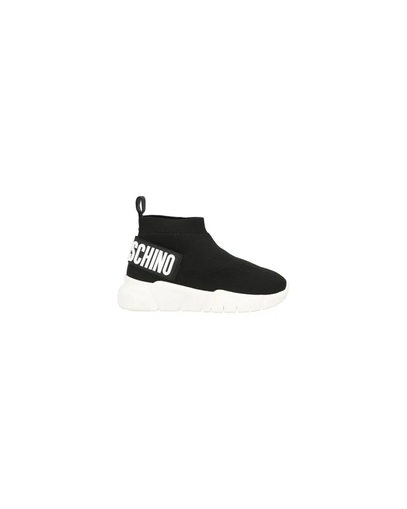 Moschino SCHUHE - Sneakersauf YOOX.COM Schwarz