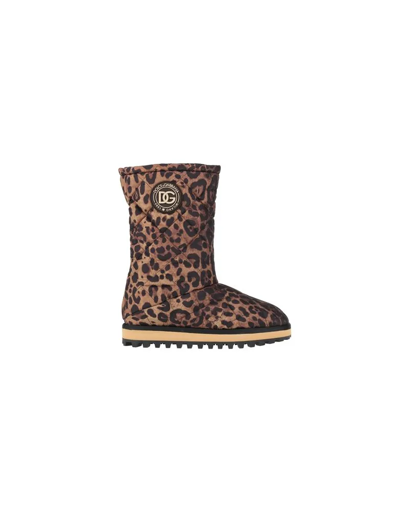 Dolce & Gabbana SCHUHE - Stiefelauf YOOX.COM Beige