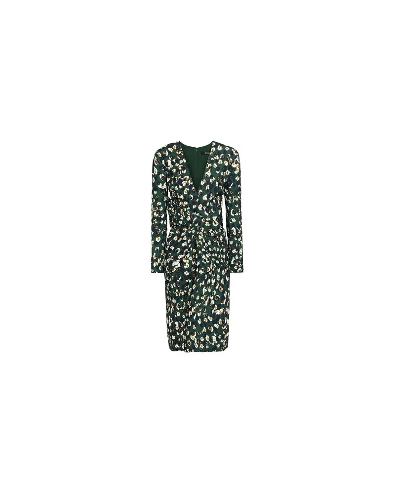 Badgley Mischka KLEIDER - Midi-Kleiderauf YOOX.COM Dunkelgrün