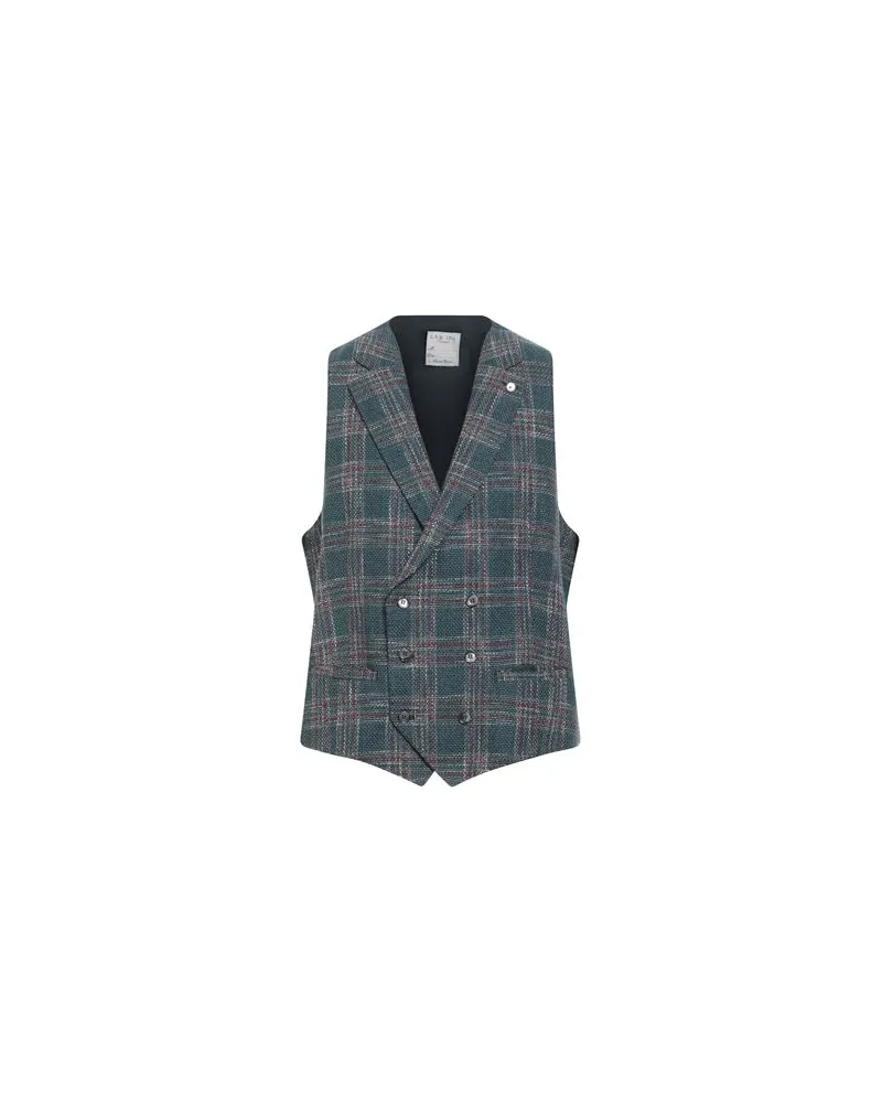 Luigi Bianchi Mantova ANZÜGE und CO-ORDS - Couture-Westenauf YOOX.COM Aquamarin