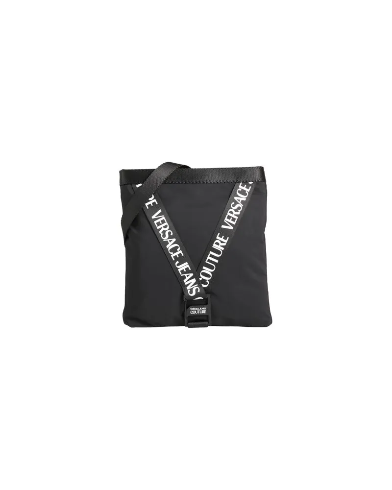 Versace Jeans TASCHEN - Umhängetascheauf YOOX.COM Schwarz