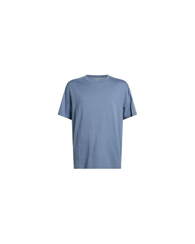 Armani Exchange TOPS - T-shirtsauf YOOX.COM Taubenblau