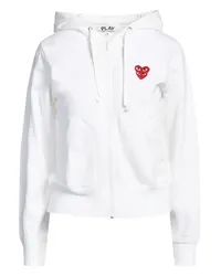 Comme des Garçons Sweatshirt Weiß