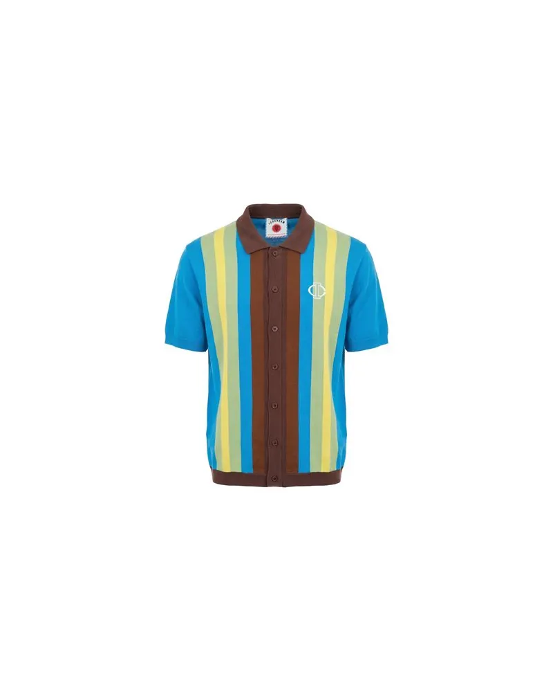 ICECREAM STRICKWAREN - Strickjackenauf YOOX.COM Azurblau