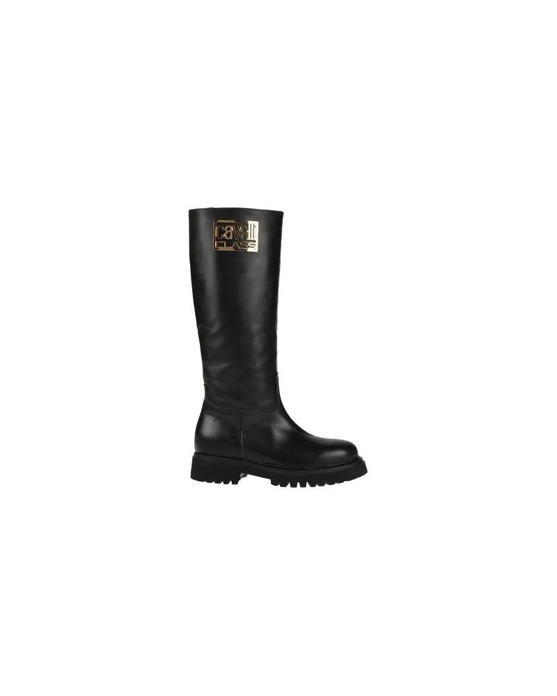Roberto Cavalli SCHUHE - Stiefelauf YOOX.COM Schwarz