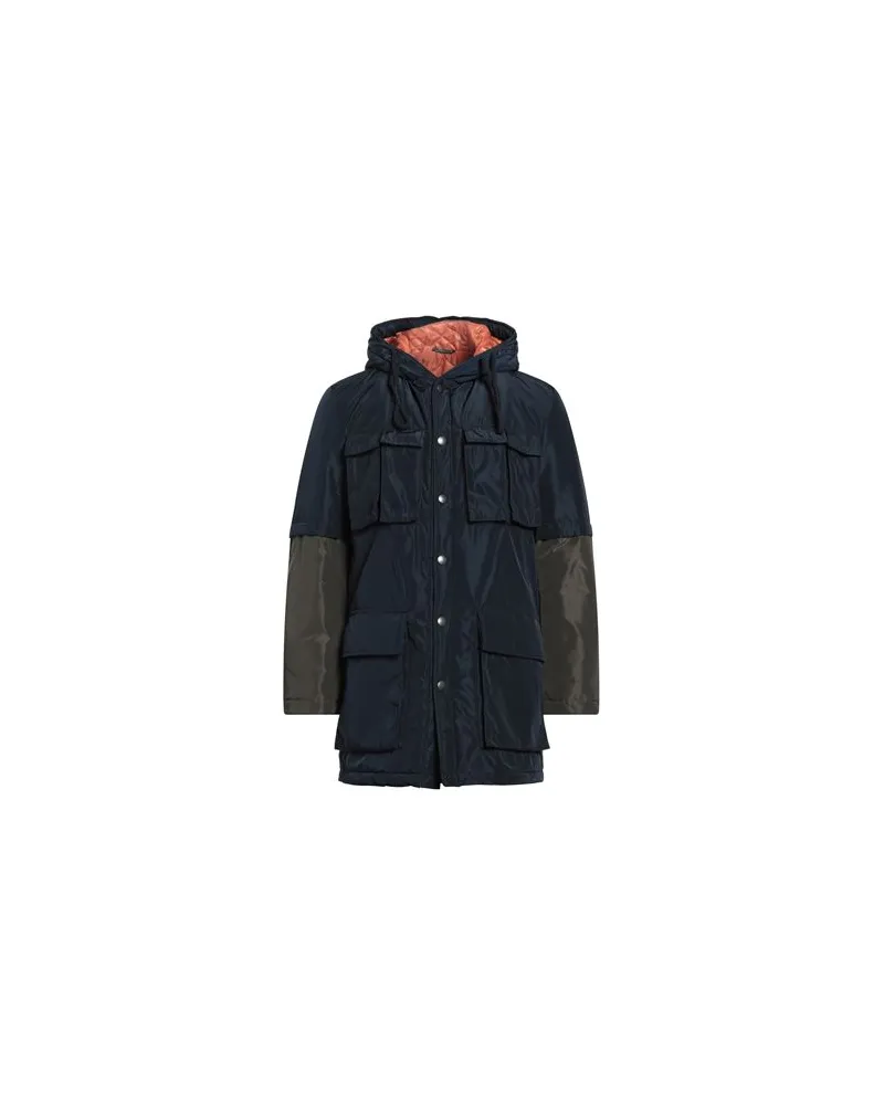 Daniele Alessandrini JACKEN & MÄNTEL - Mäntelauf YOOX.COM Nachtblau