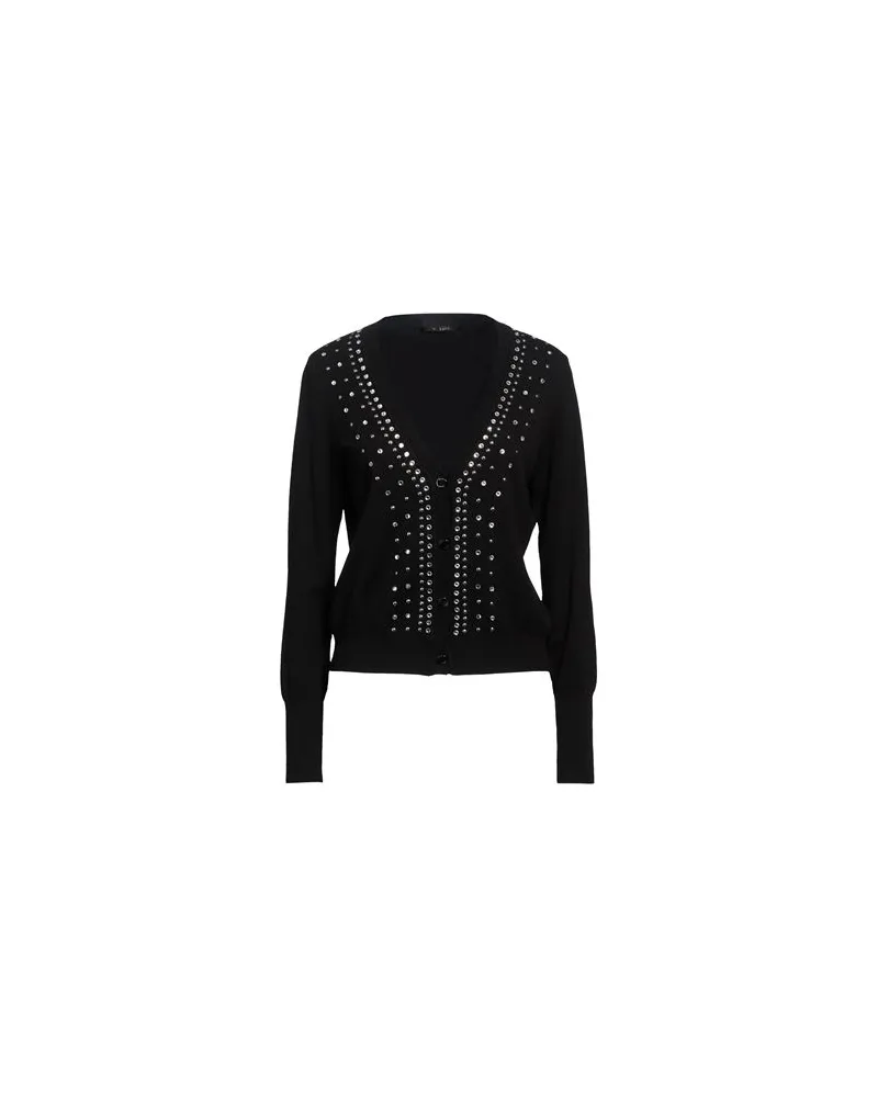 Gaudi STRICKWAREN - Strickjackenauf YOOX.COM Schwarz