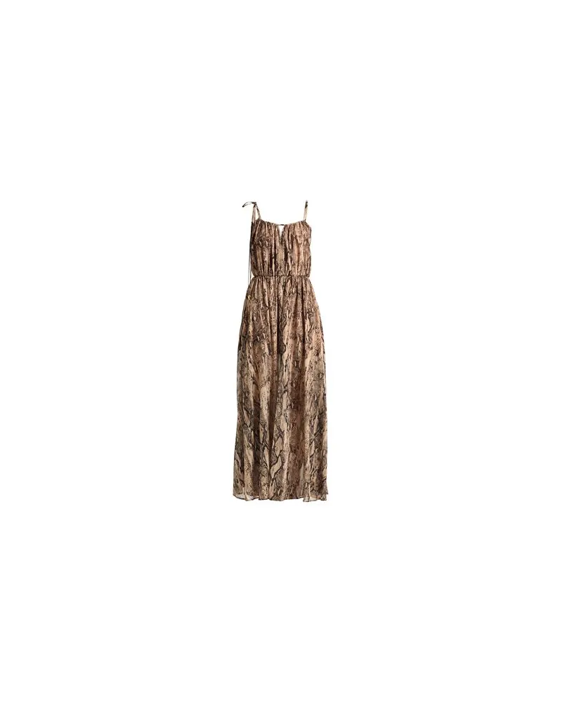 Just Cavalli KLEIDER - Maxi-Kleiderauf YOOX.COM Sand