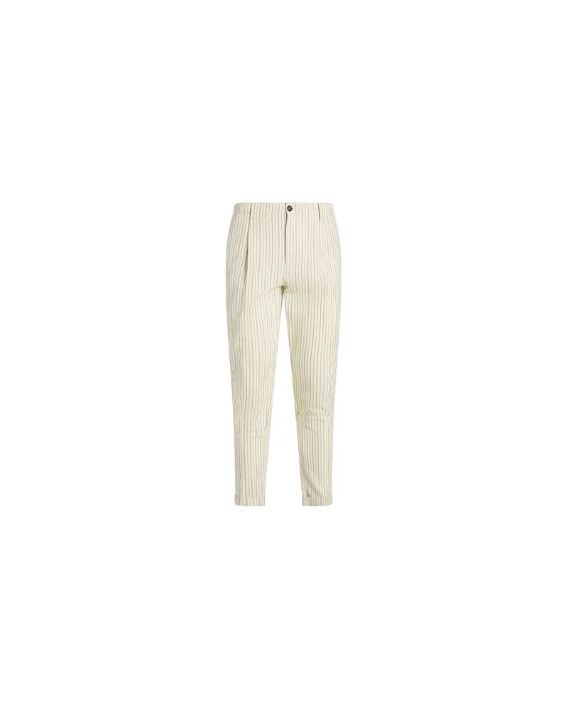 40Weft HOSEN & RÖCKE - Hosenauf YOOX.COM Cremeweiß