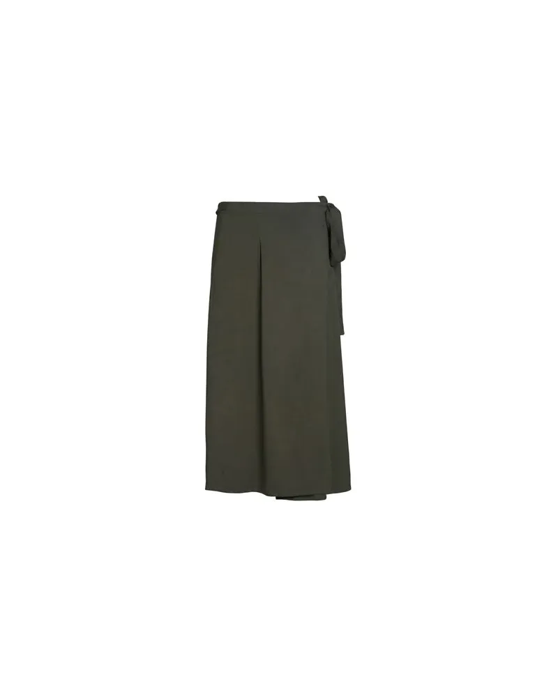 Majestic HOSEN & RÖCKE - Midi-Röckeauf YOOX.COM Militärgrün