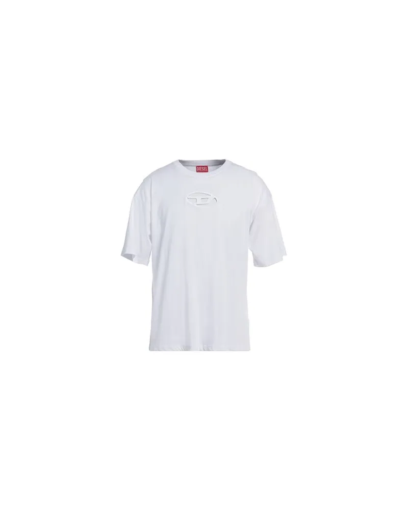 Diesel TOPS - T-shirtsauf YOOX.COM Weiß