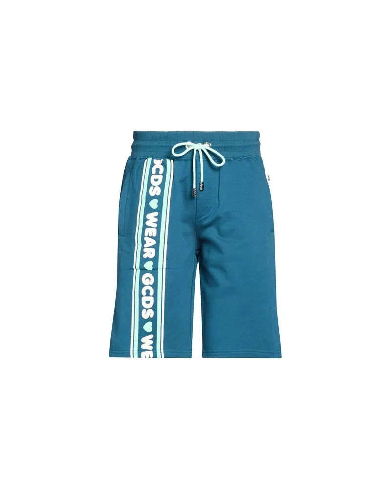 GCDS HOSEN & RÖCKE - Shorts & Bermudashortsauf YOOX.COM Aquamarin
