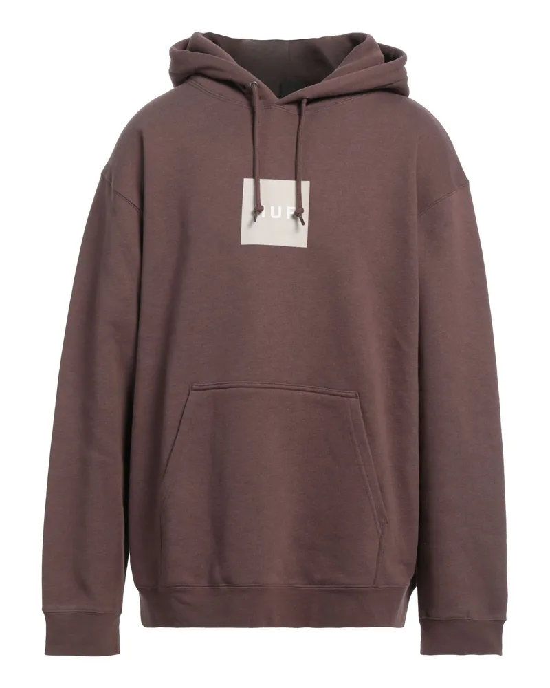 HUF Sweatshirt Mittelbraun