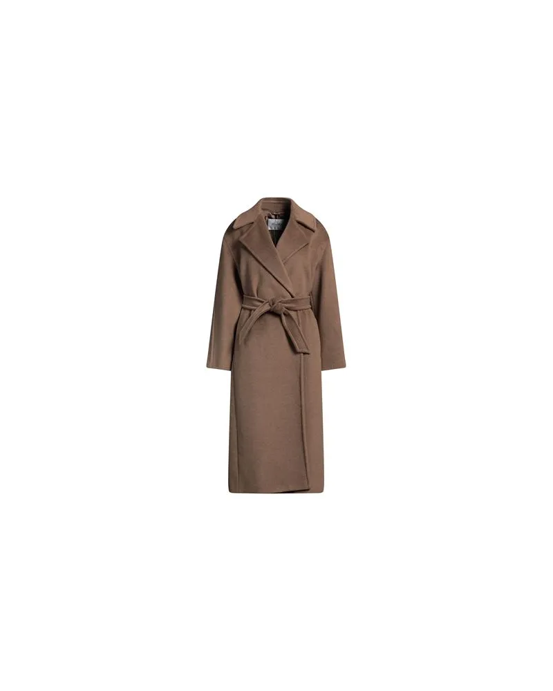Max Mara JACKEN & MÄNTEL - Mäntelauf YOOX.COM Schokobraun
