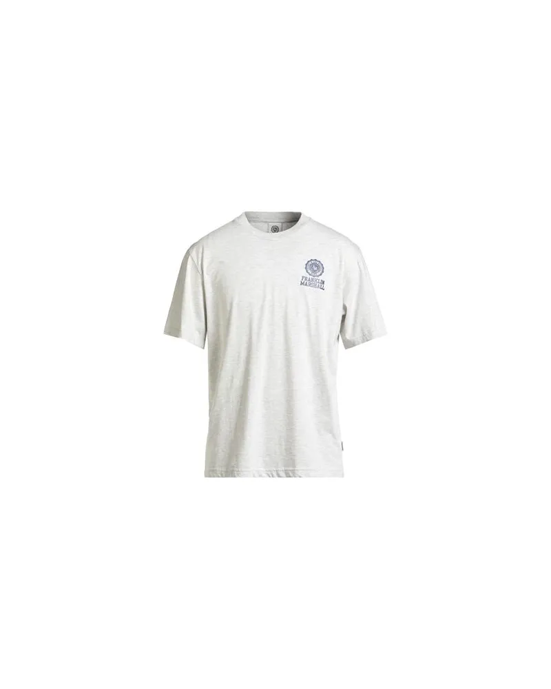 Franklin & Marshall TOPS - T-shirtsauf YOOX.COM Hellgrau