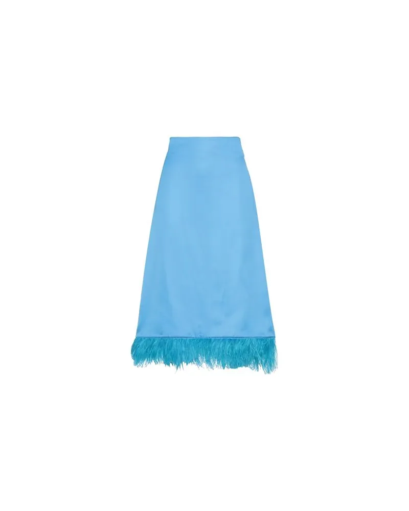 VICOLO HOSEN & RÖCKE - Midi-Röckeauf YOOX.COM Azurblau