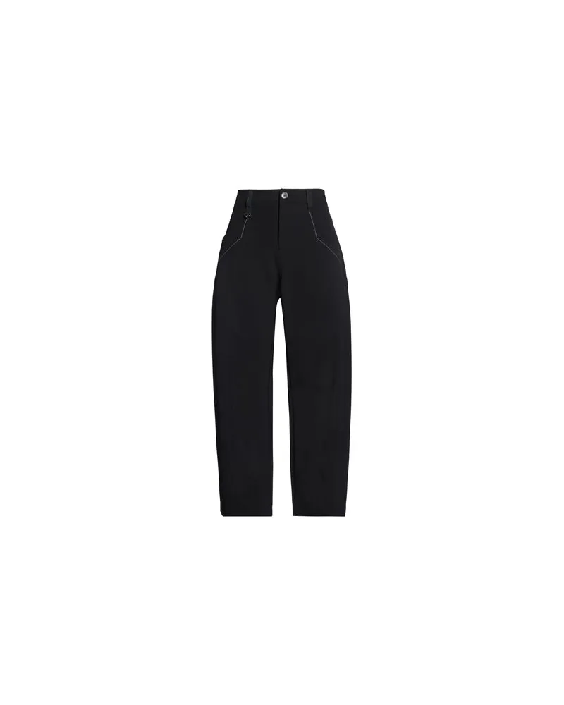 HIGH BUZZ  - HOSEN & RÖCKE - Hosenauf YOOX.COM Schwarz