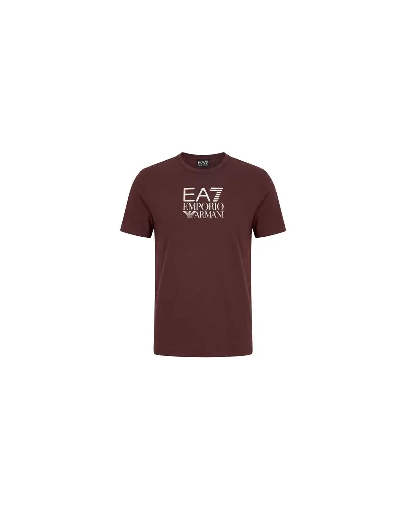 EA7 TOPS - T-shirtsauf YOOX.COM Braun