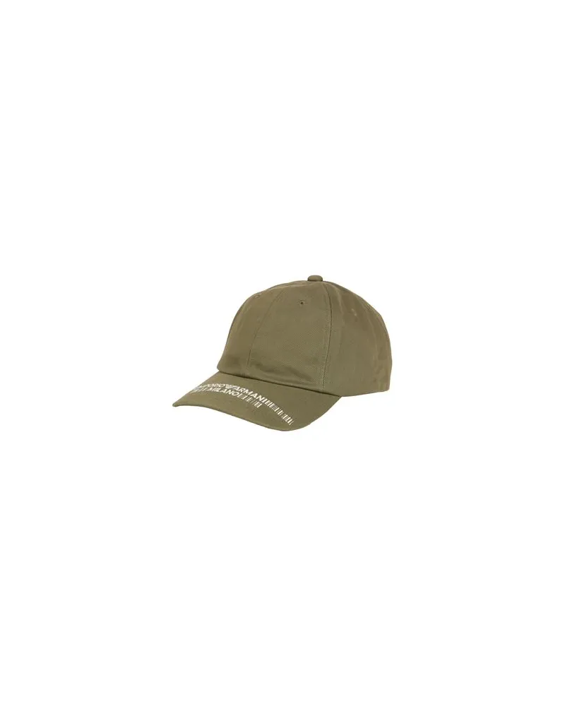 Emporio Armani ACCESSOIRES - Mützen & Hüteauf YOOX.COM Militärgrün