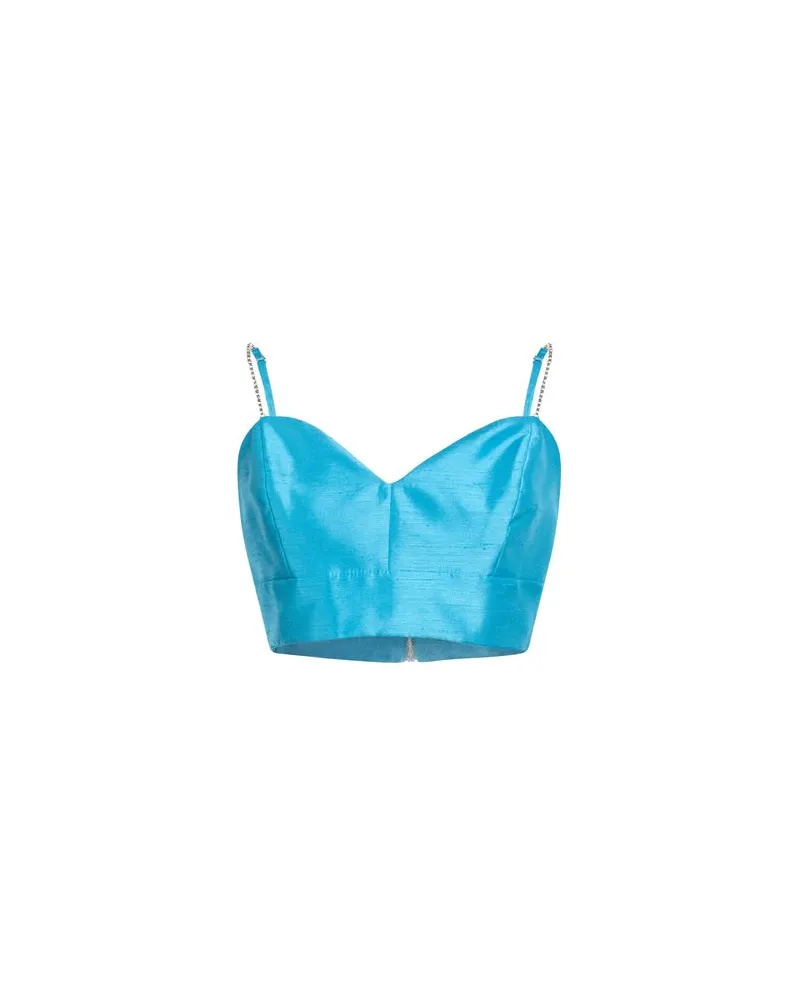 Fracomina TOPS - Topsauf YOOX.COM Azurblau