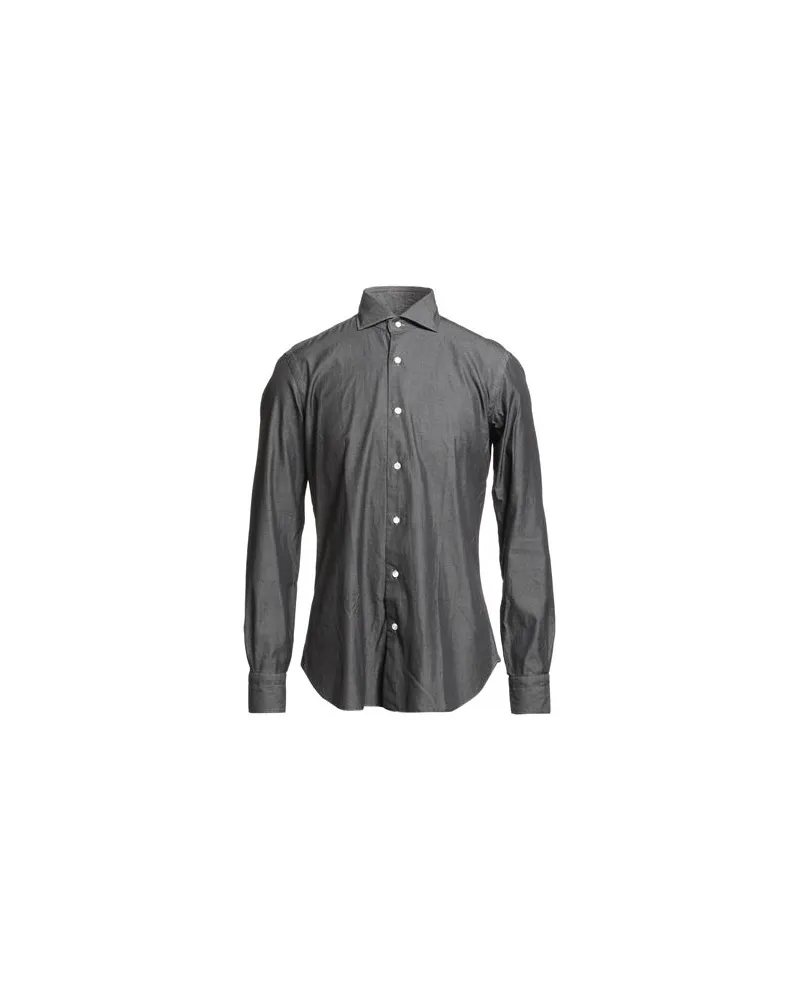 BARBA TOPS - Jeanshemdenauf YOOX.COM Braungrau