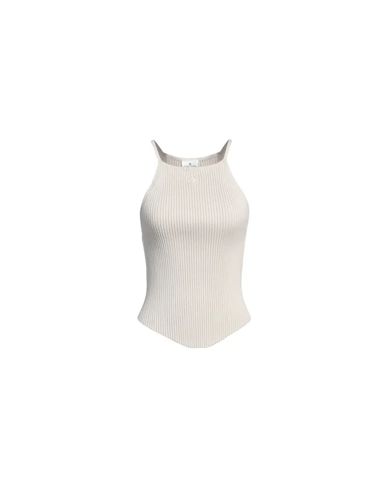 Courrèges TOPS - Topsauf YOOX.COM Hellgrau