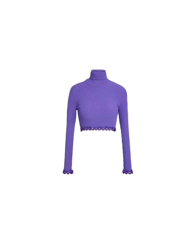 Moschino COUTURE - STRICKWAREN - Rollkragenpulloverauf YOOX.COM Violett