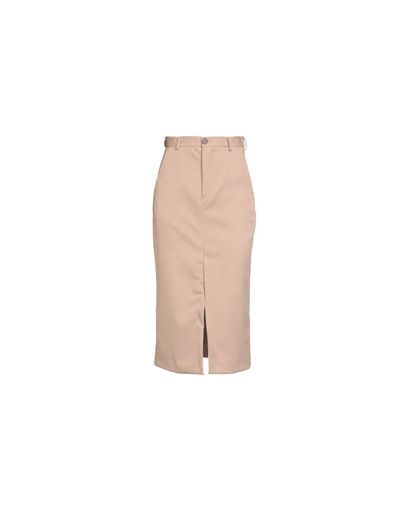 VICOLO HOSEN & RÖCKE - Midi-Röckeauf YOOX.COM Beige