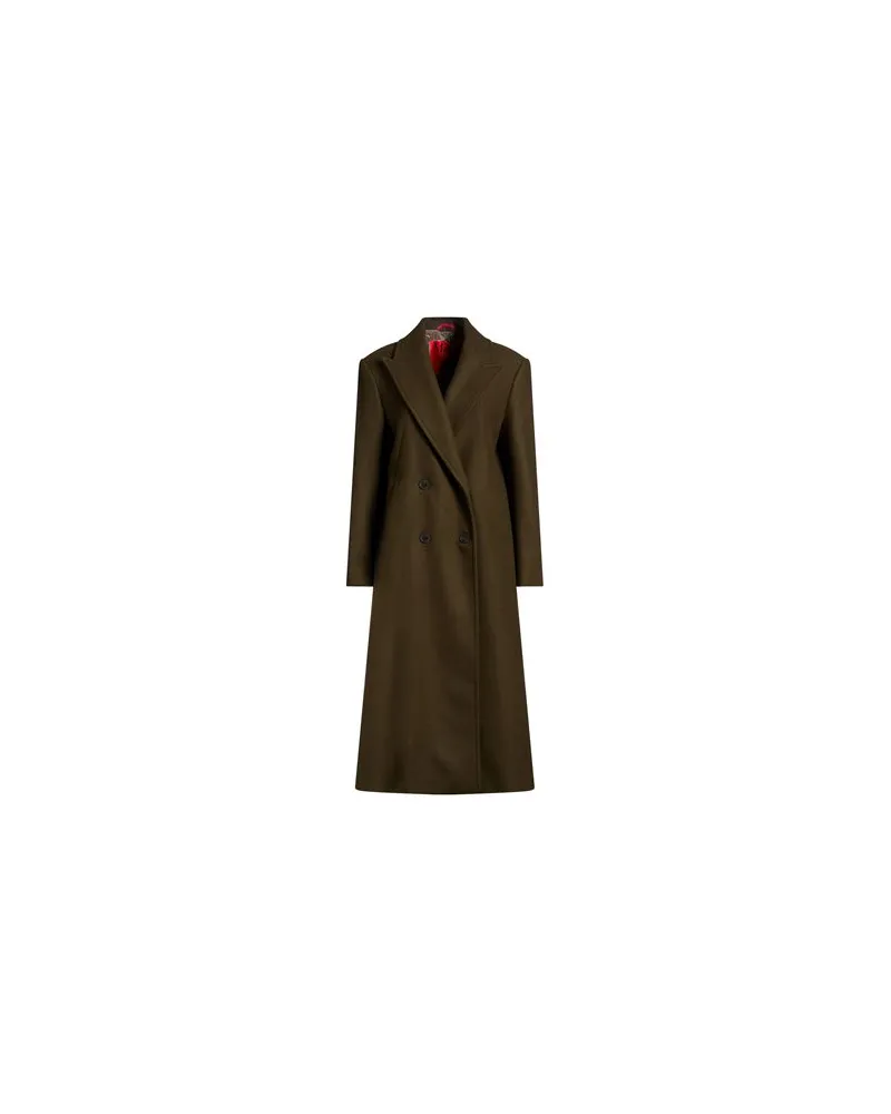 MAX&Co. JACKEN & MÄNTEL - Mäntelauf YOOX.COM Dunkelgrün