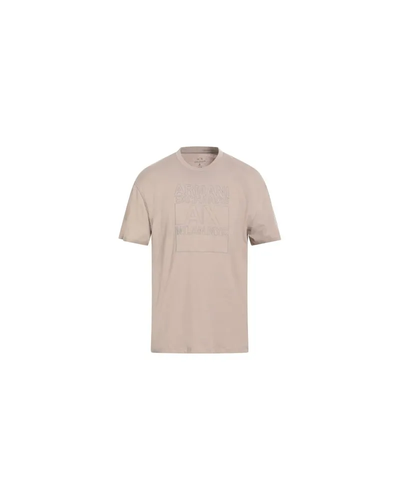 Armani Exchange TOPS - T-shirtsauf YOOX.COM Beige