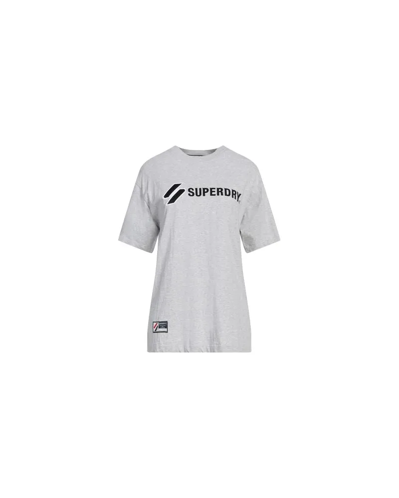 Superdry. TOPS - T-shirtsauf YOOX.COM Hellgrau