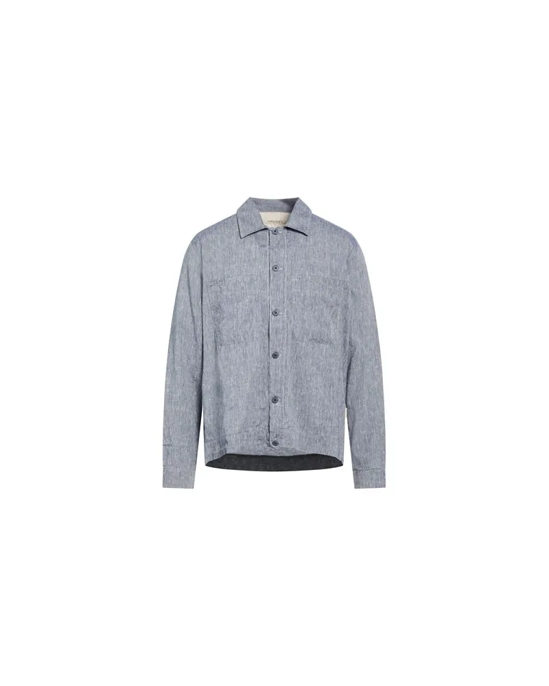 CROSSLEY TOPS - Jeanshemdenauf YOOX.COM Blau