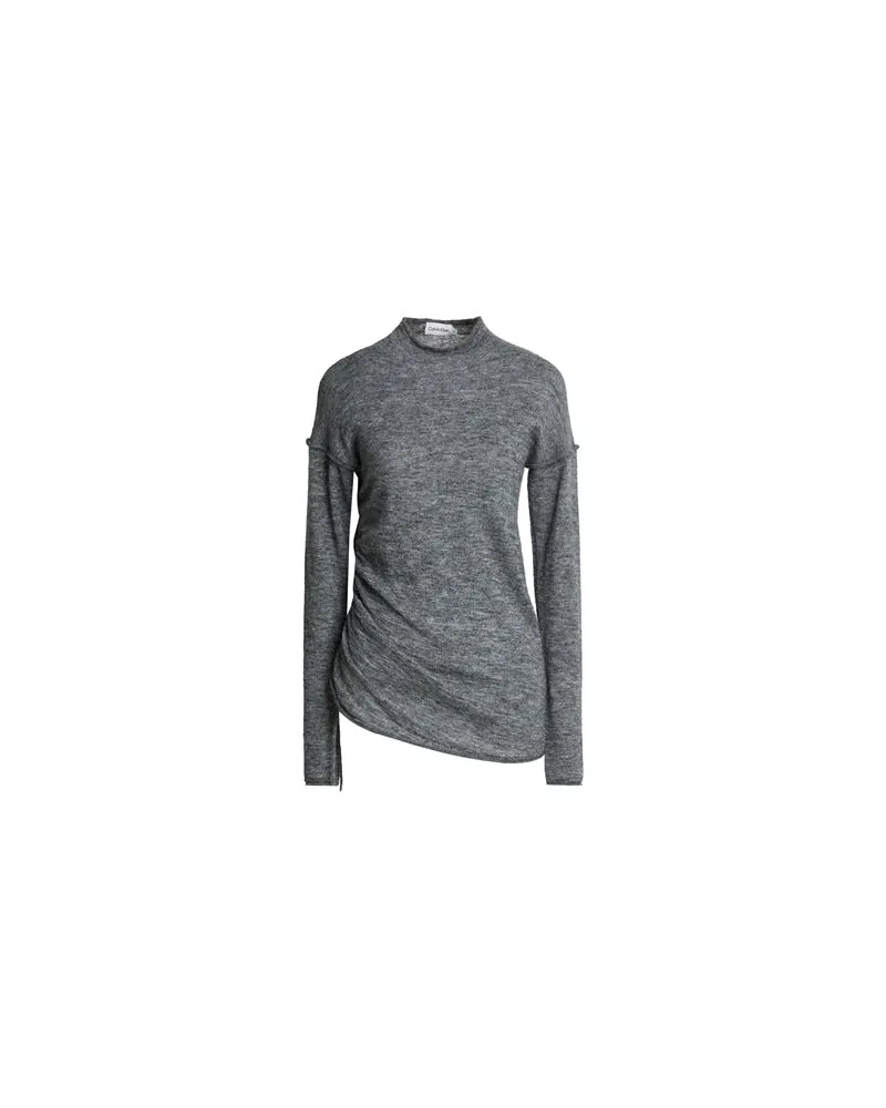 Calvin Klein STRICKWAREN - Rollkragenpulloverauf YOOX.COM Grau