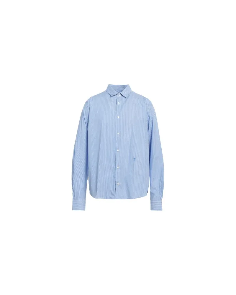 Trussardi TOPS - Hemdenauf YOOX.COM Azurblau