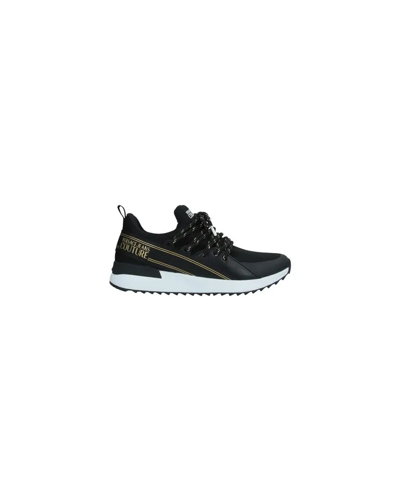 Versace Jeans SCHUHE - Sneakersauf YOOX.COM Schwarz